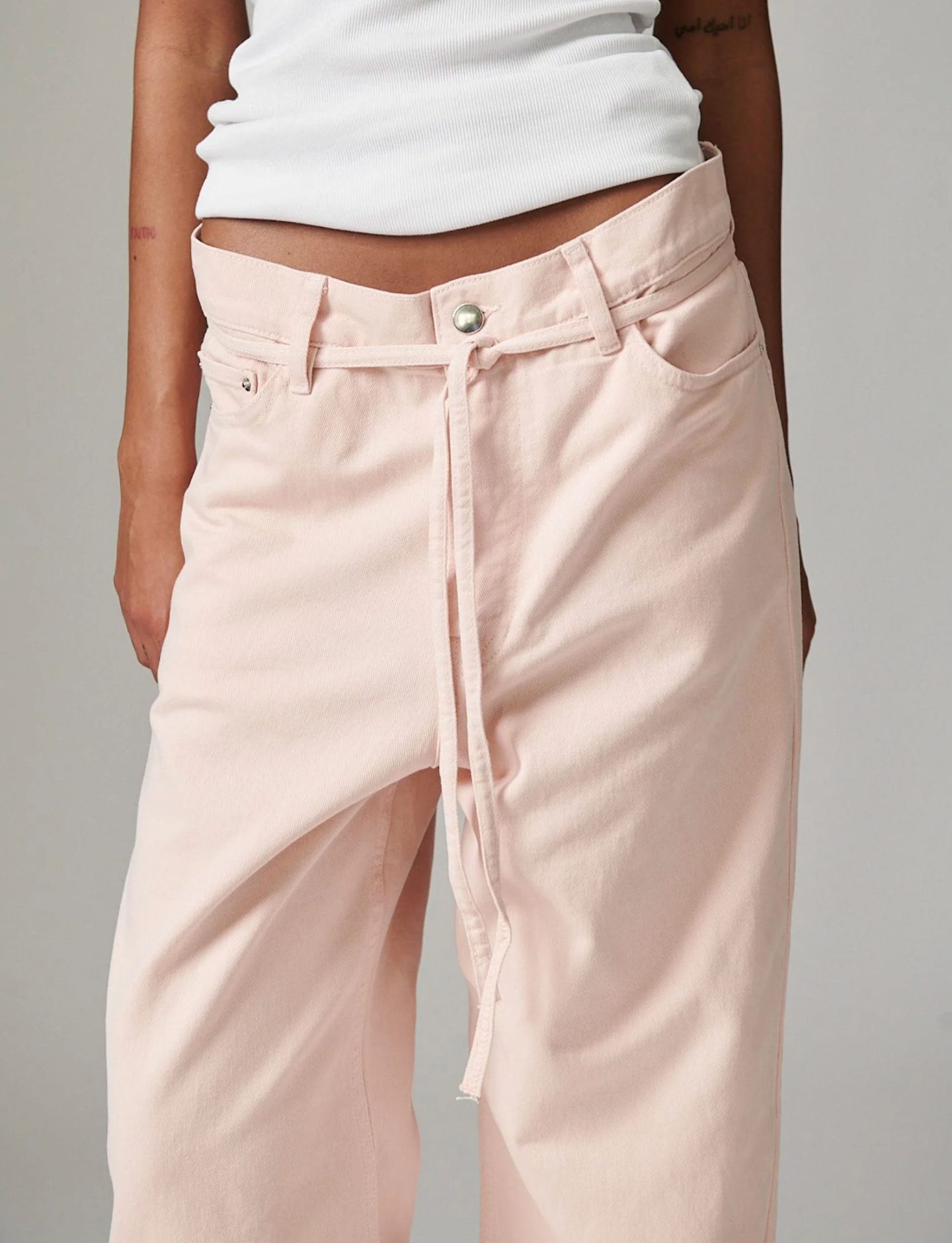 Elijah - Dusty Rose Denim Bukser