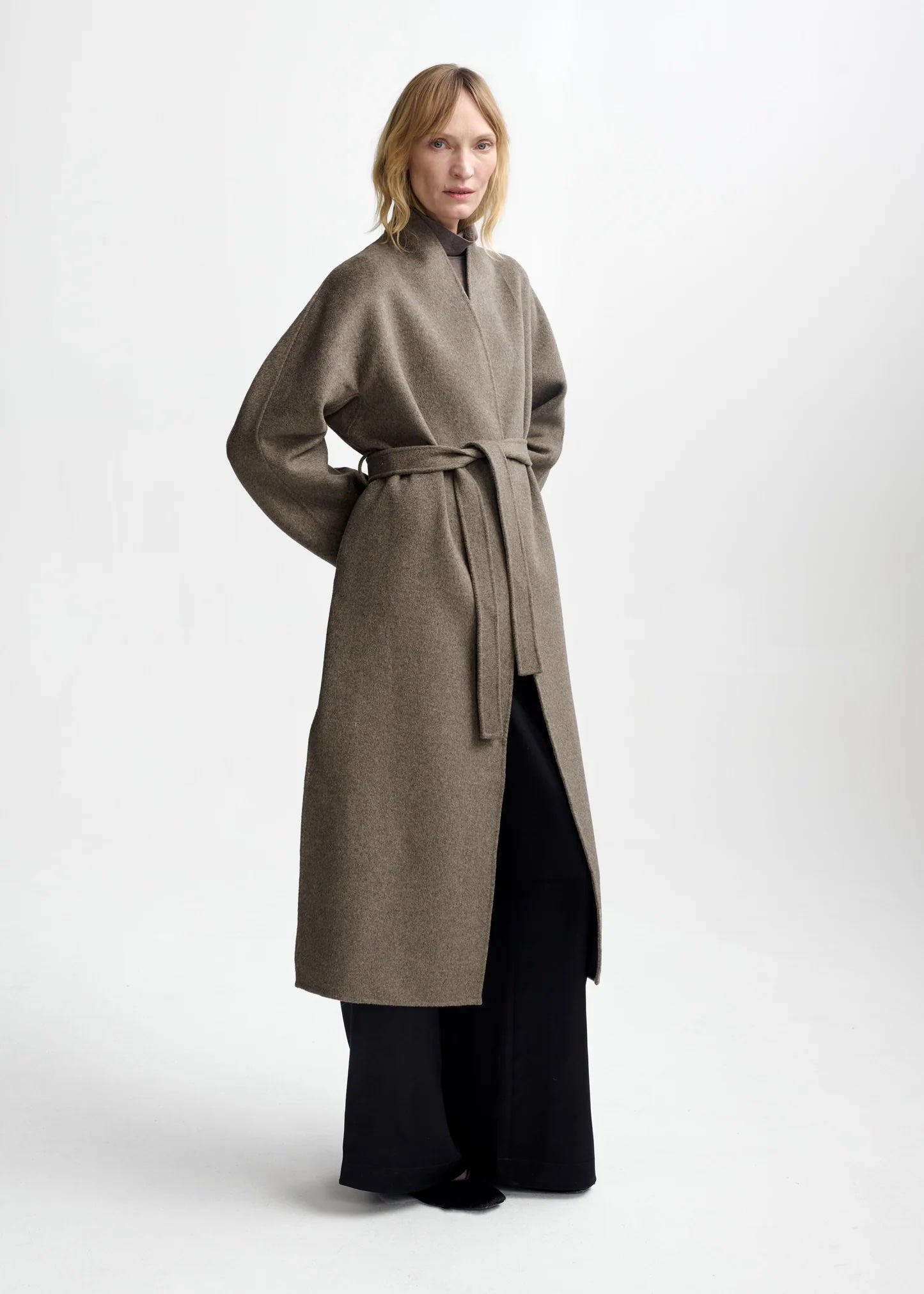 Petra Wool Coat Wood Yttertøy