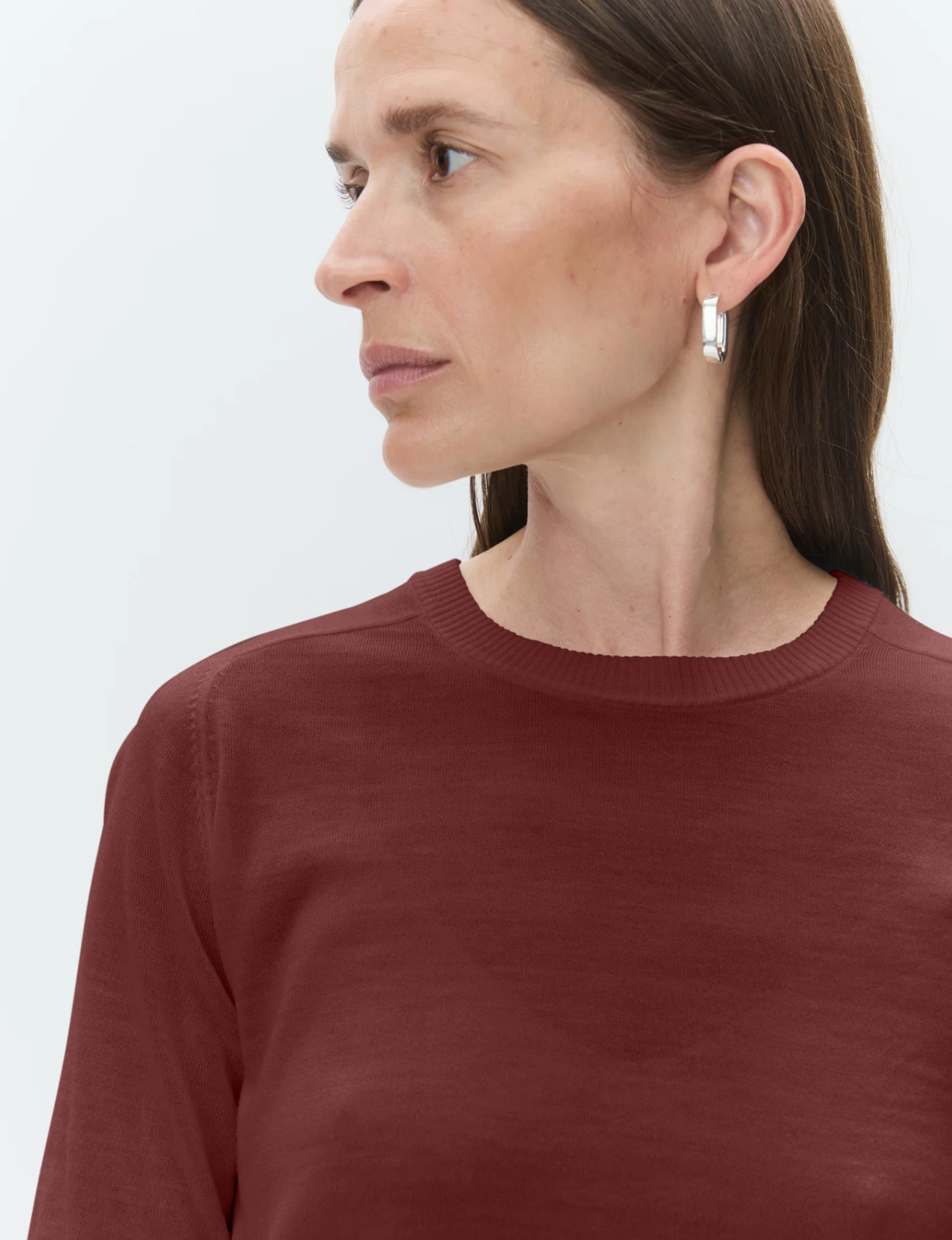 Carolina T-shirt Burgundy T-skjorter