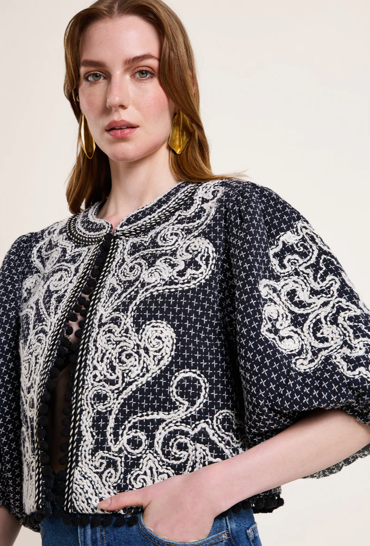Celeste Jacket Onyx Black Bluser