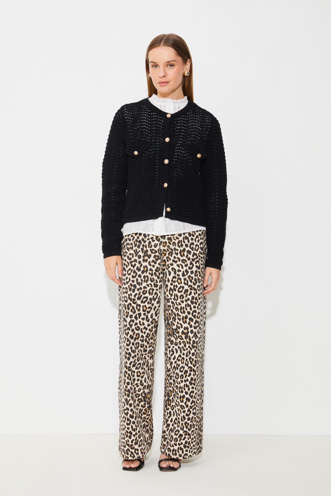 Giany Jacket Noir Cardigans