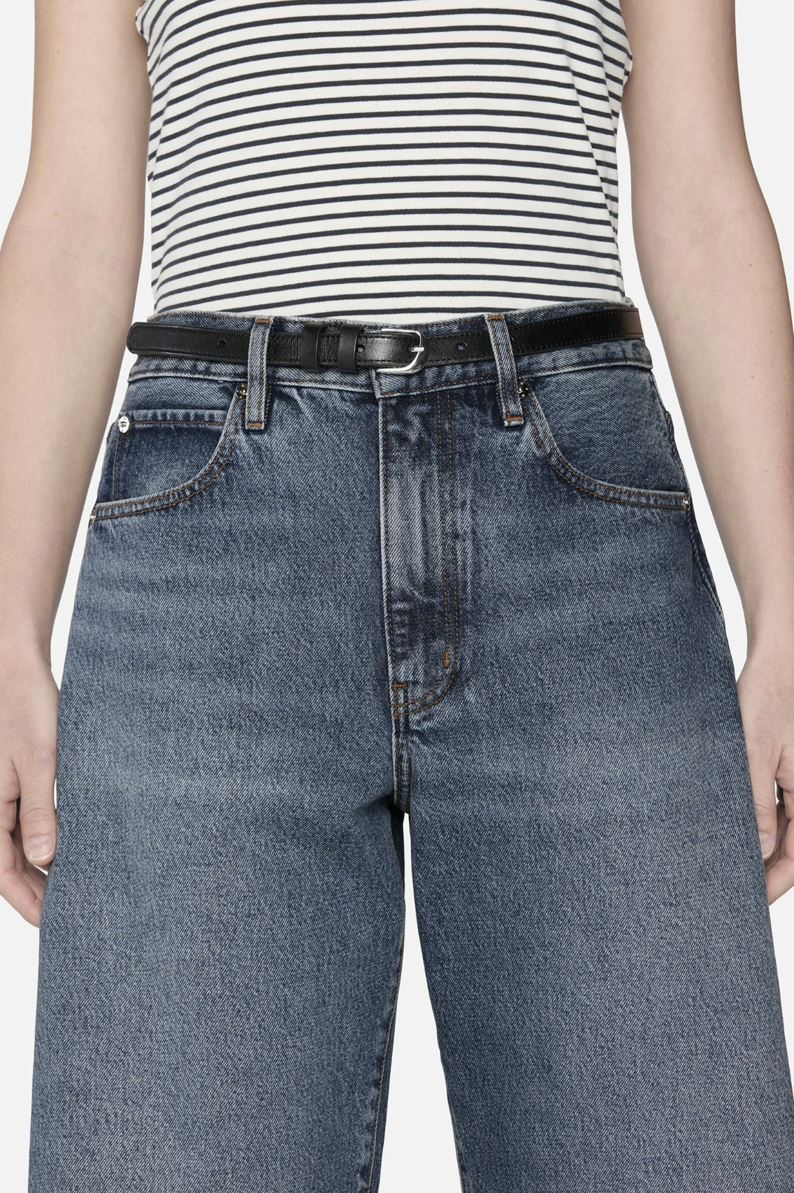 The Bubble Crop Rapture Raw Fray Bukser