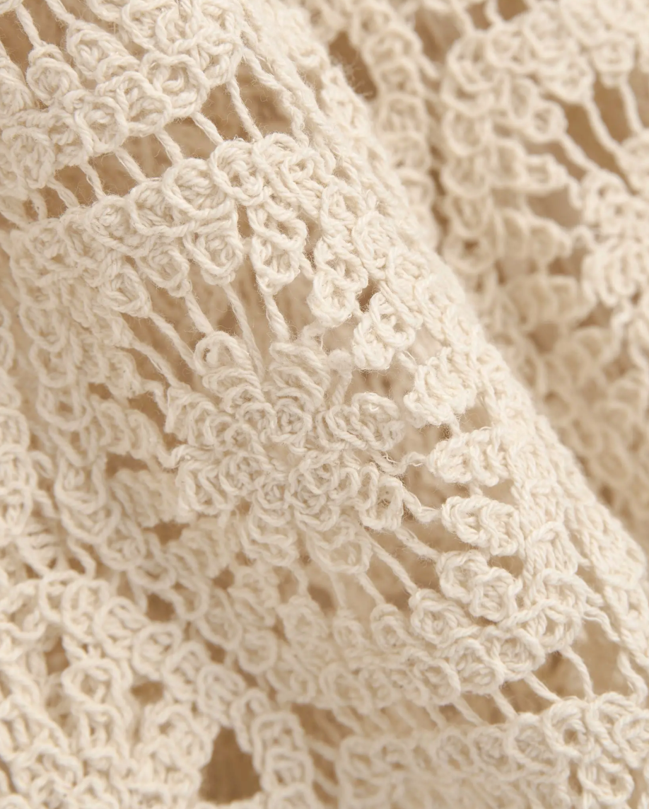 Crete Dress Raw Cotton Kjoler