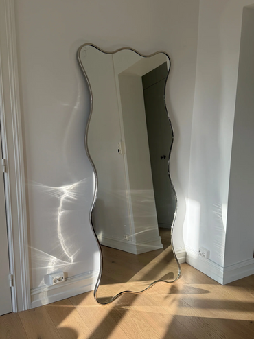 Bonie Mirror Large Chrome Speil