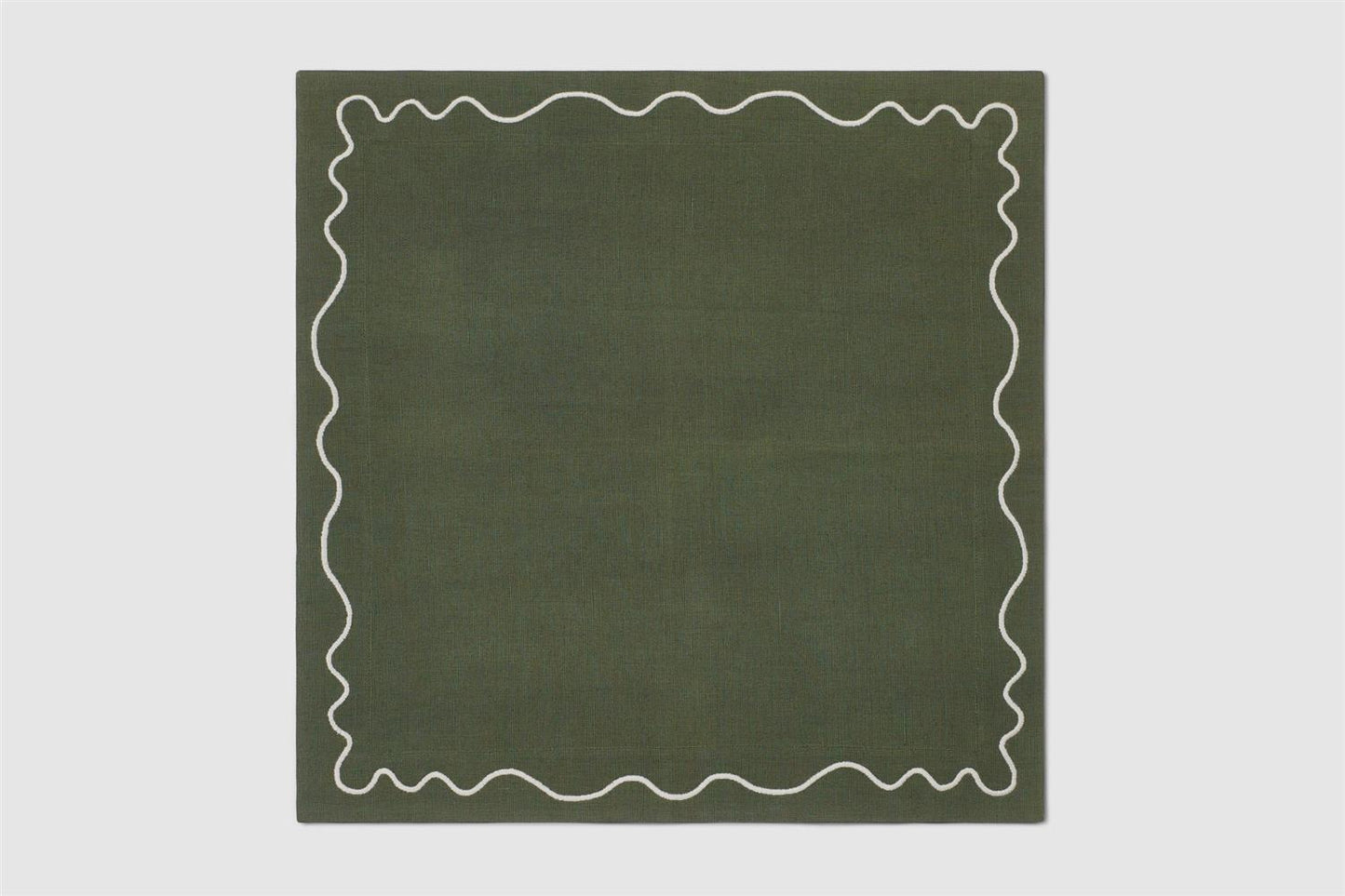 Jules Napkin 4pk Forest Green Dekor