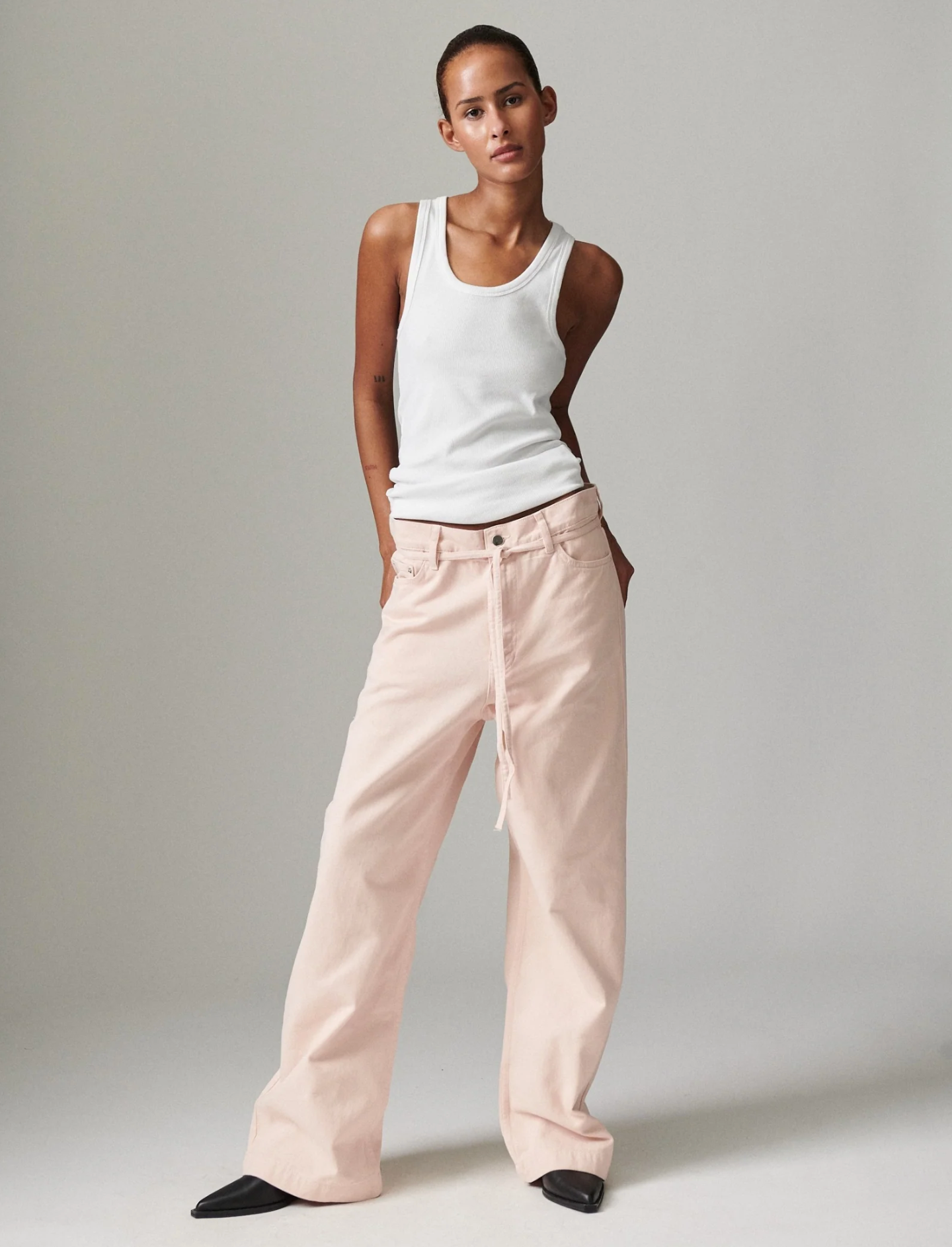 Elijah - Dusty Rose Denim Bukser