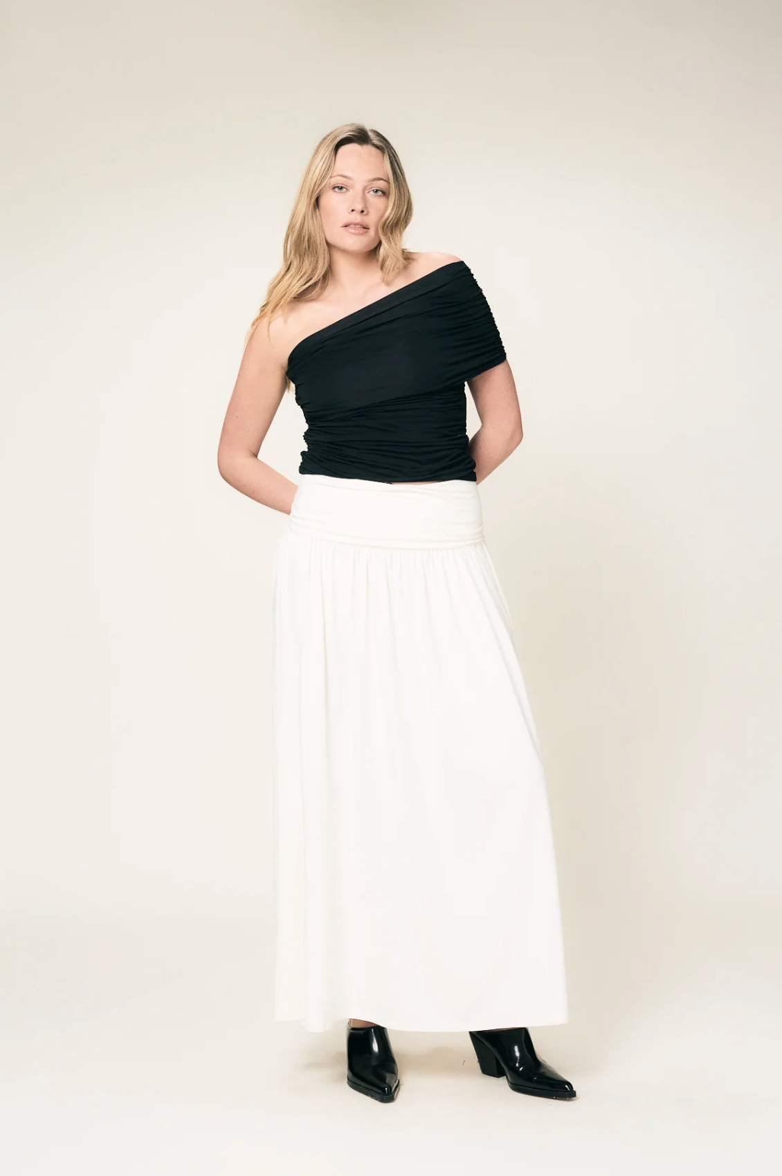 Petunia Dress and Skirt Coconut Milk Kjoler
