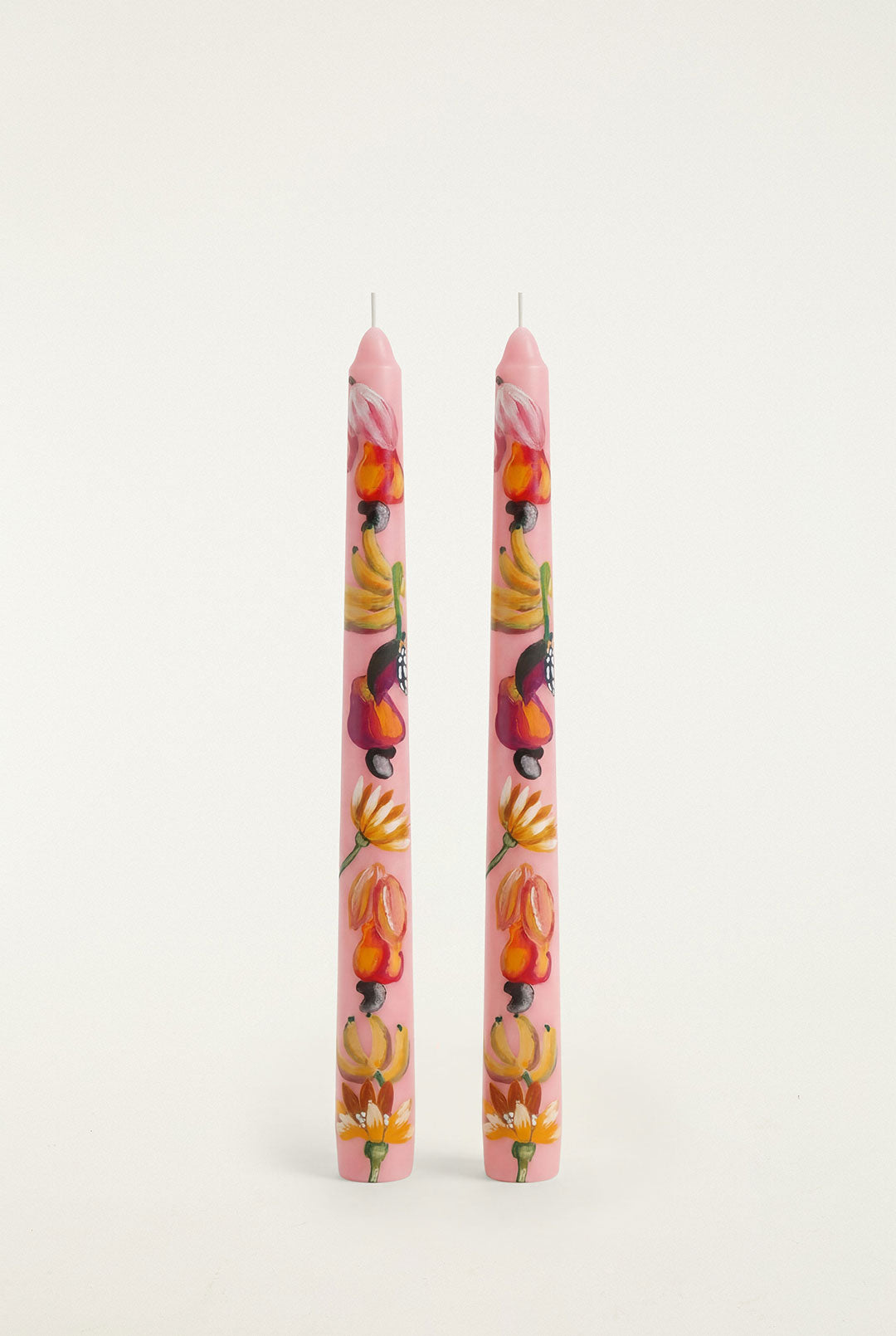 Set Of 2 Fruit Juice Tapper Candle