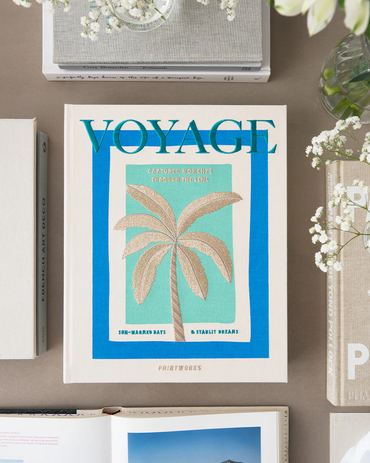 Embroidered Photo Album - Voyage