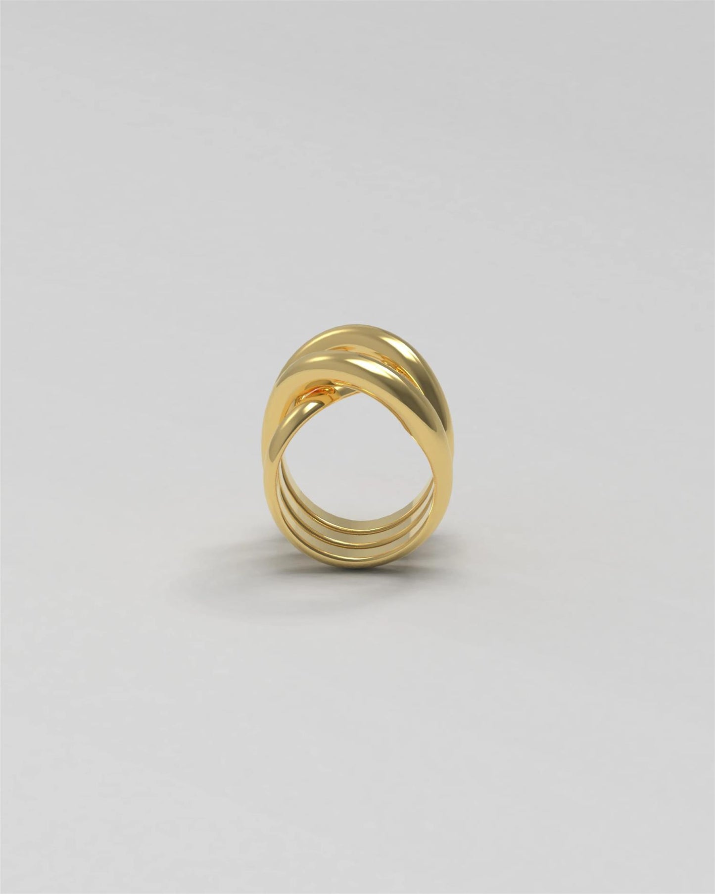 Thorn Ring Triple Gold Ringer