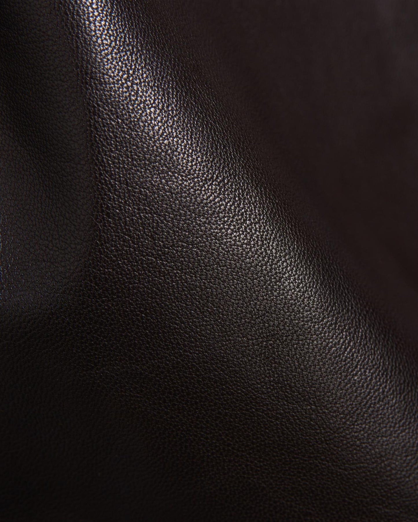 Sunset Leather Top Espresso Brown Bluser