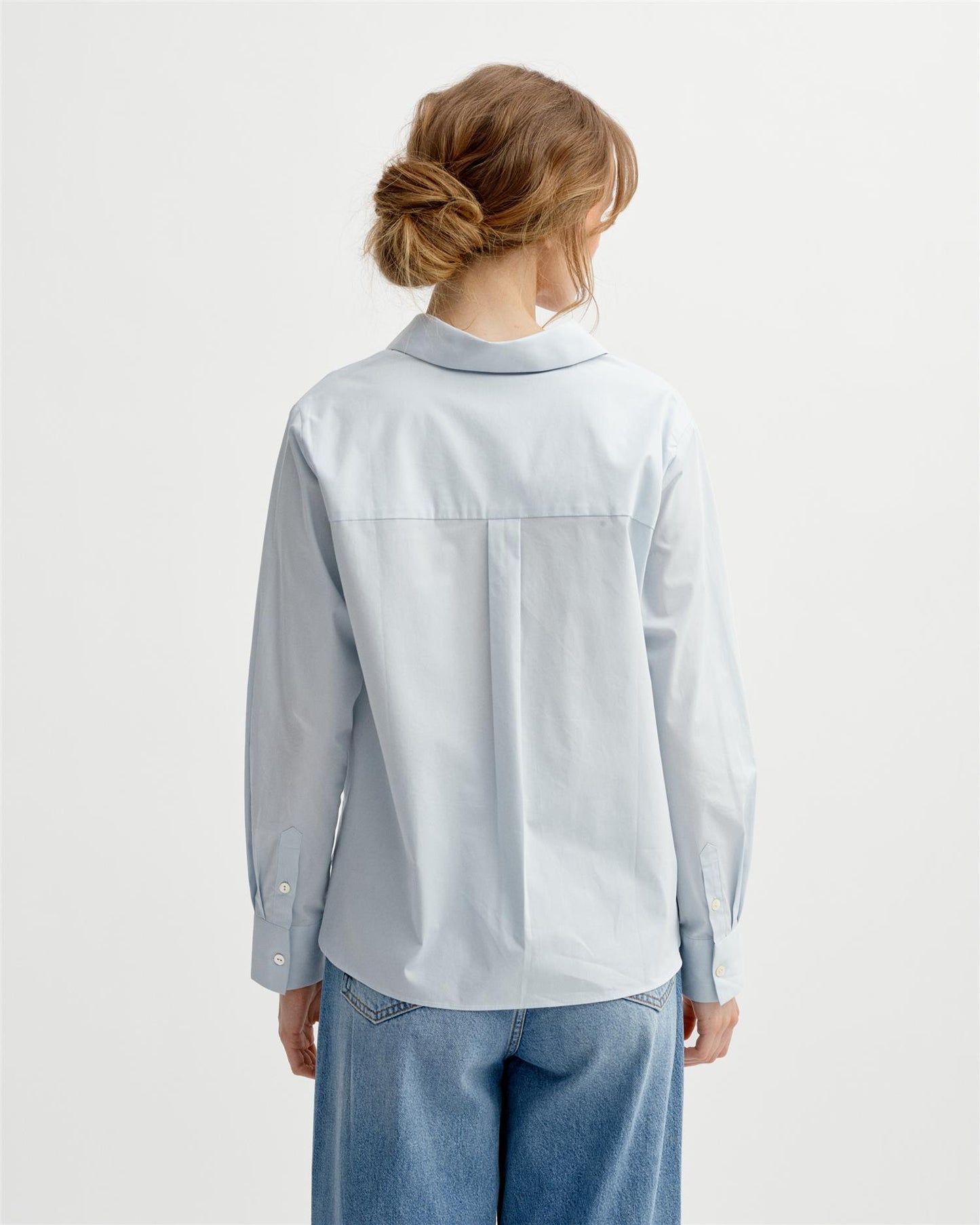 Lyon Shirt Light Blue Bluser