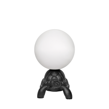 Turtle Carry Led Lampe Black Lamper