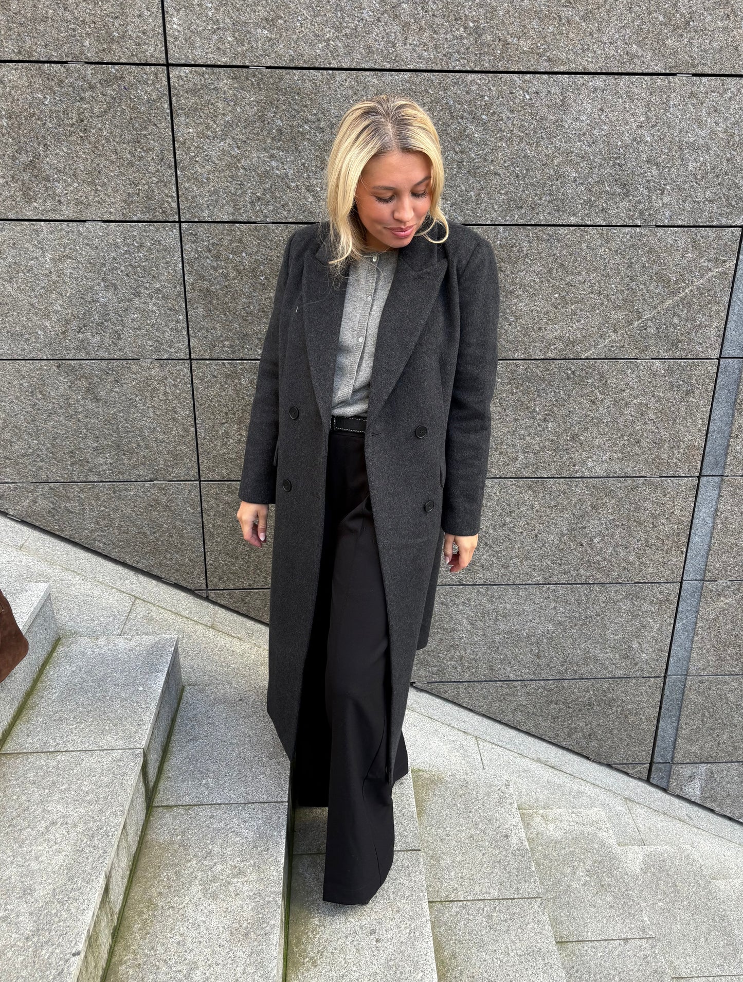 The New York Coat Charcoal Grey Yttertøy