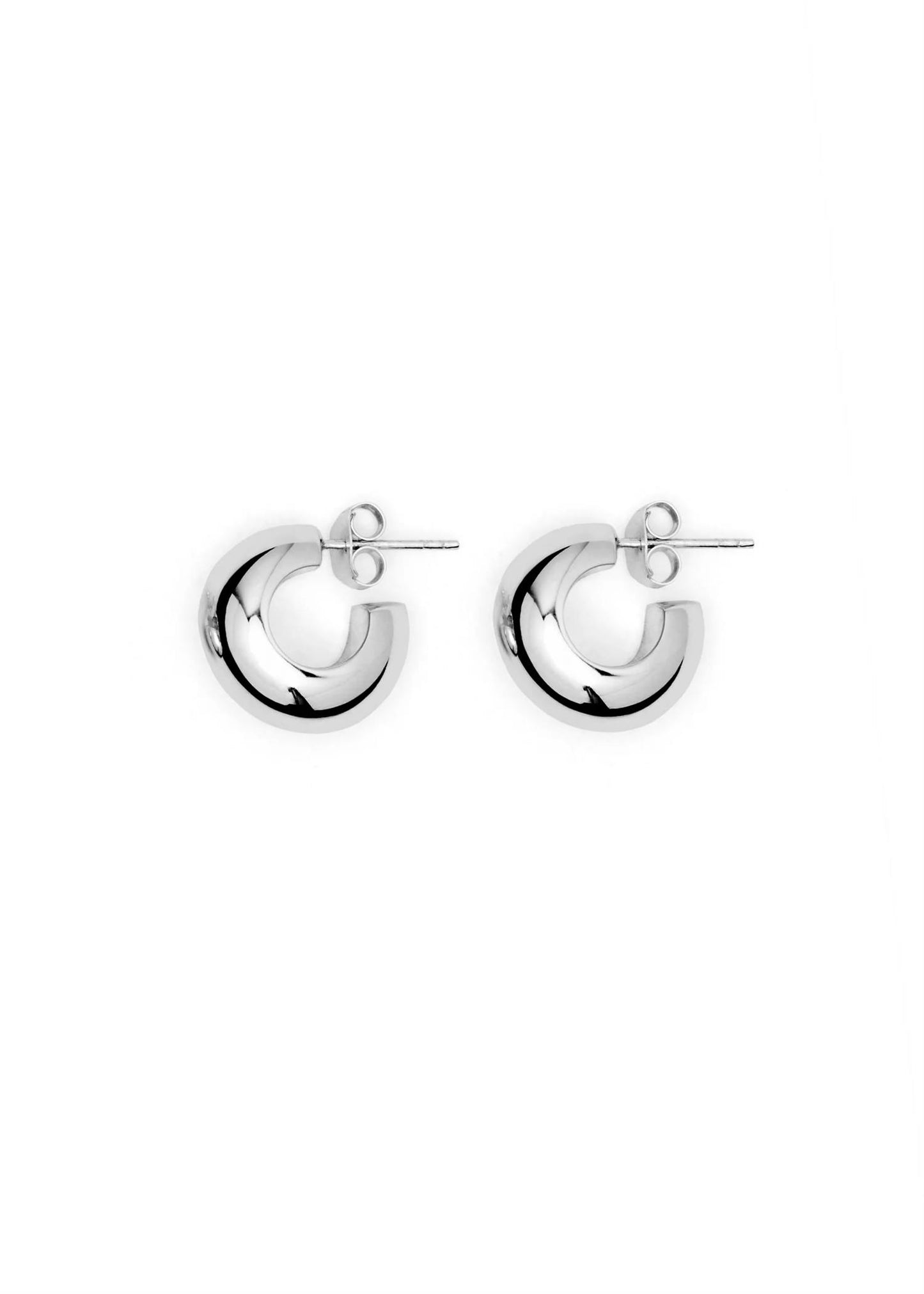 The Simone Earrings Silver Øredobber