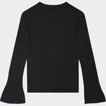 Anabelle Rib Black - Daily Elements Gensere