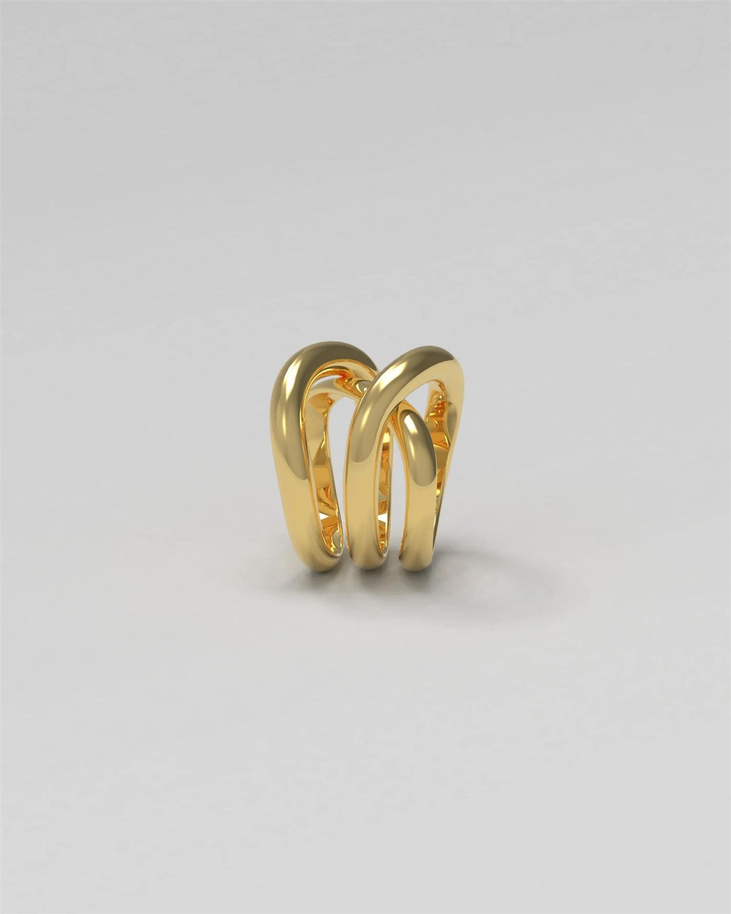 Thorn Ring Triple Gold Ringer