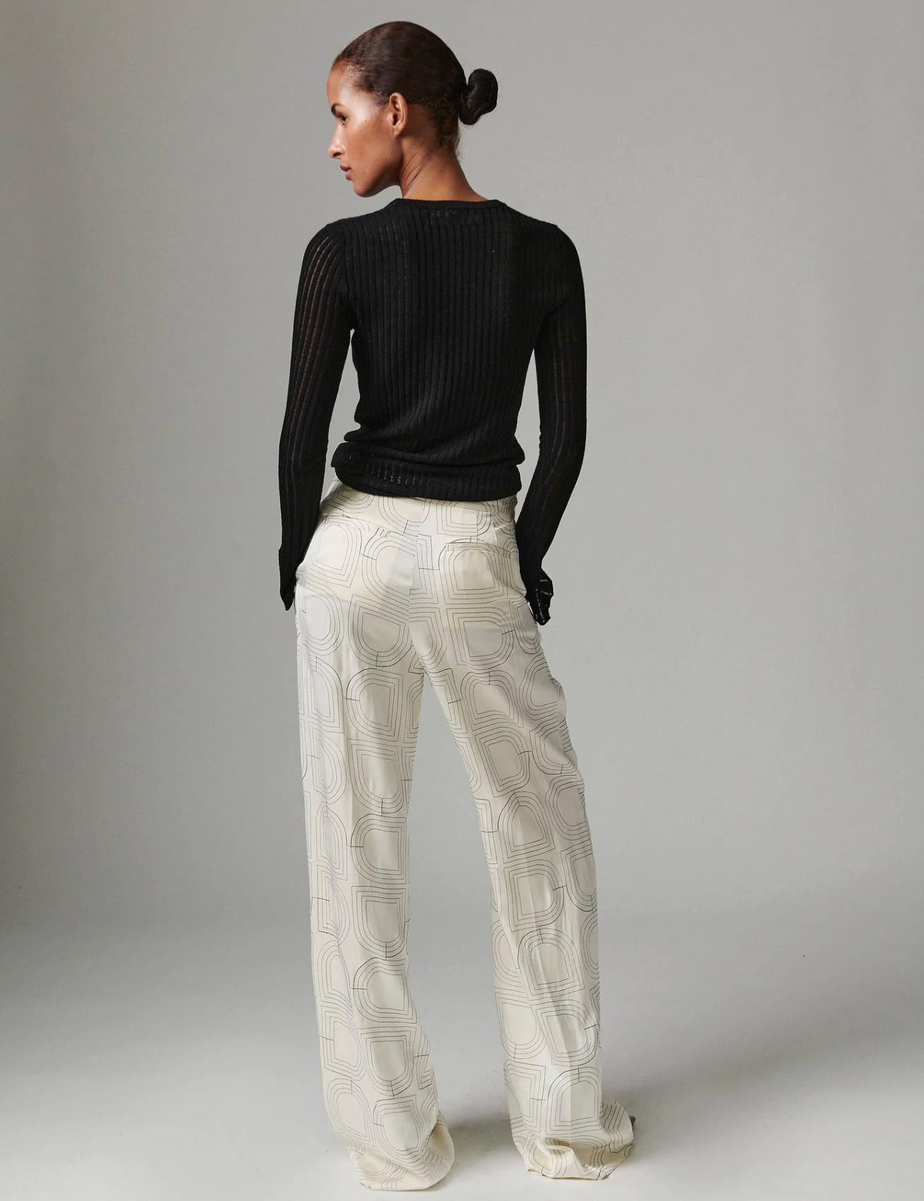 Bukser | Phoebe - Fluid Viscose Stitch