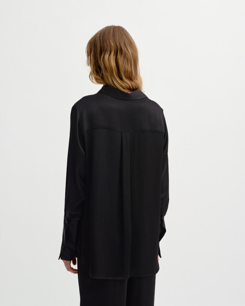 Milan Shirt Black Bluser