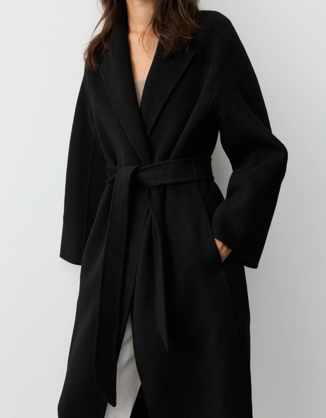 The Classic Coat Black