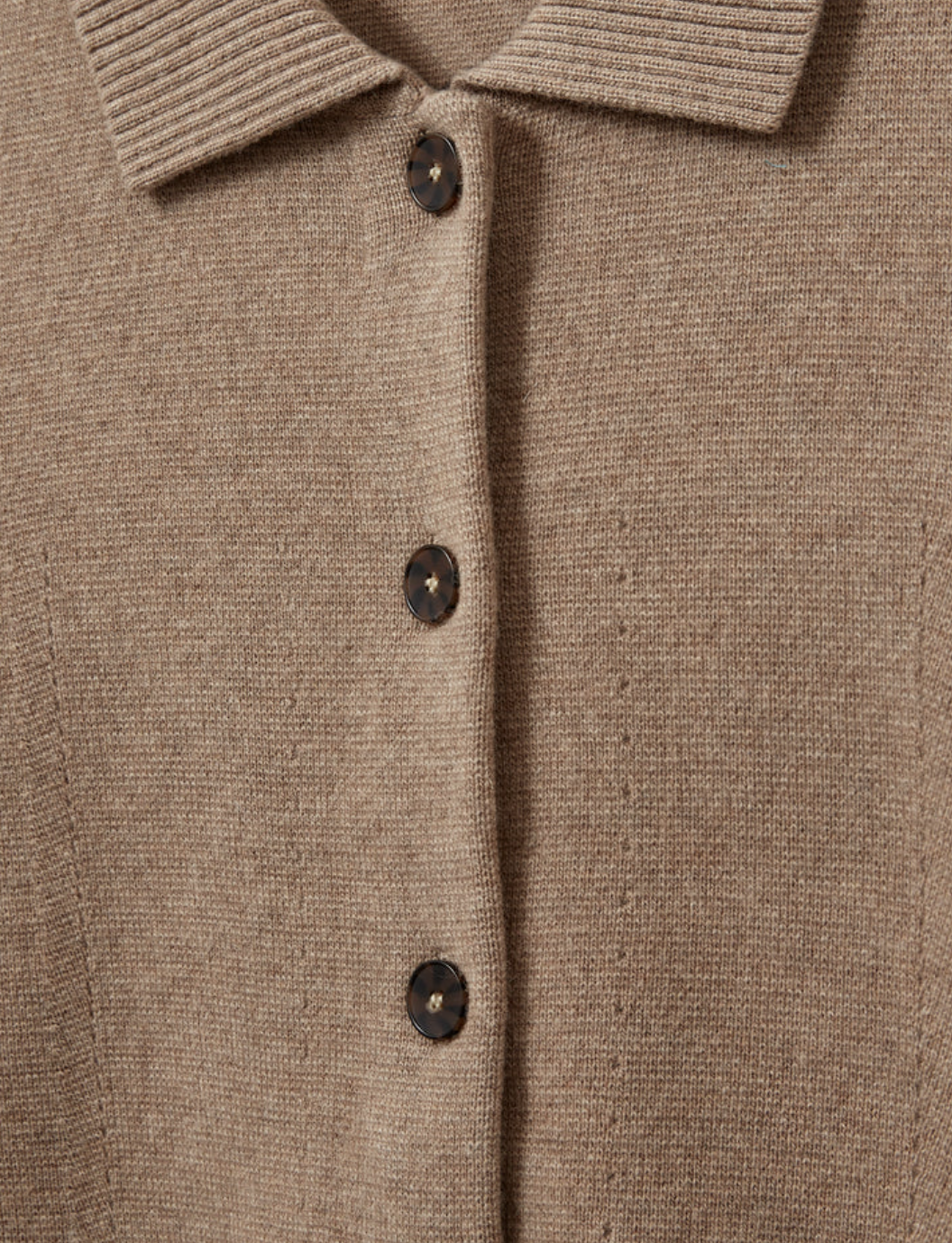 Cardigans | Como Cropped Cardigan Truffle