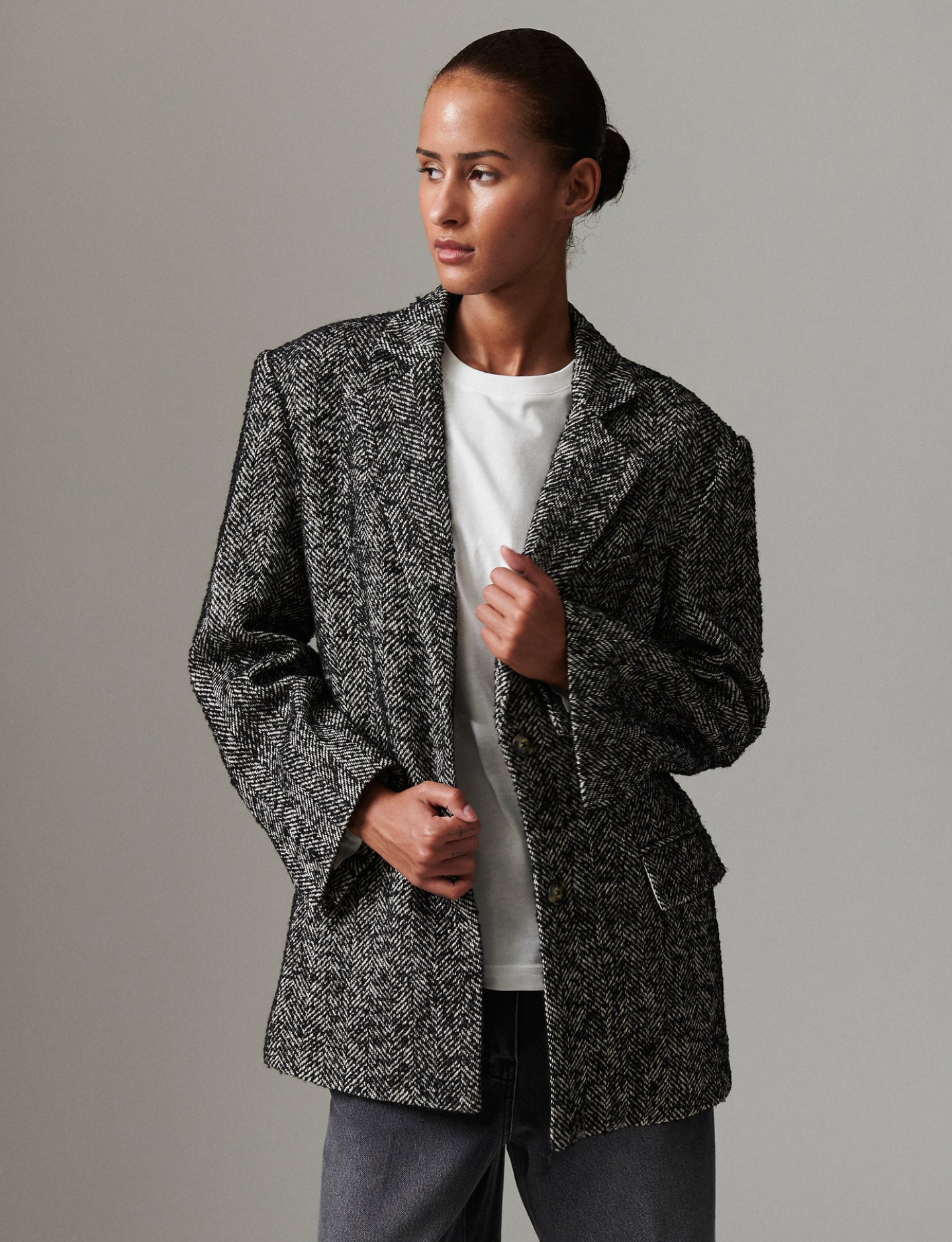 Blazere | Martha Heavy Slub Wool Black