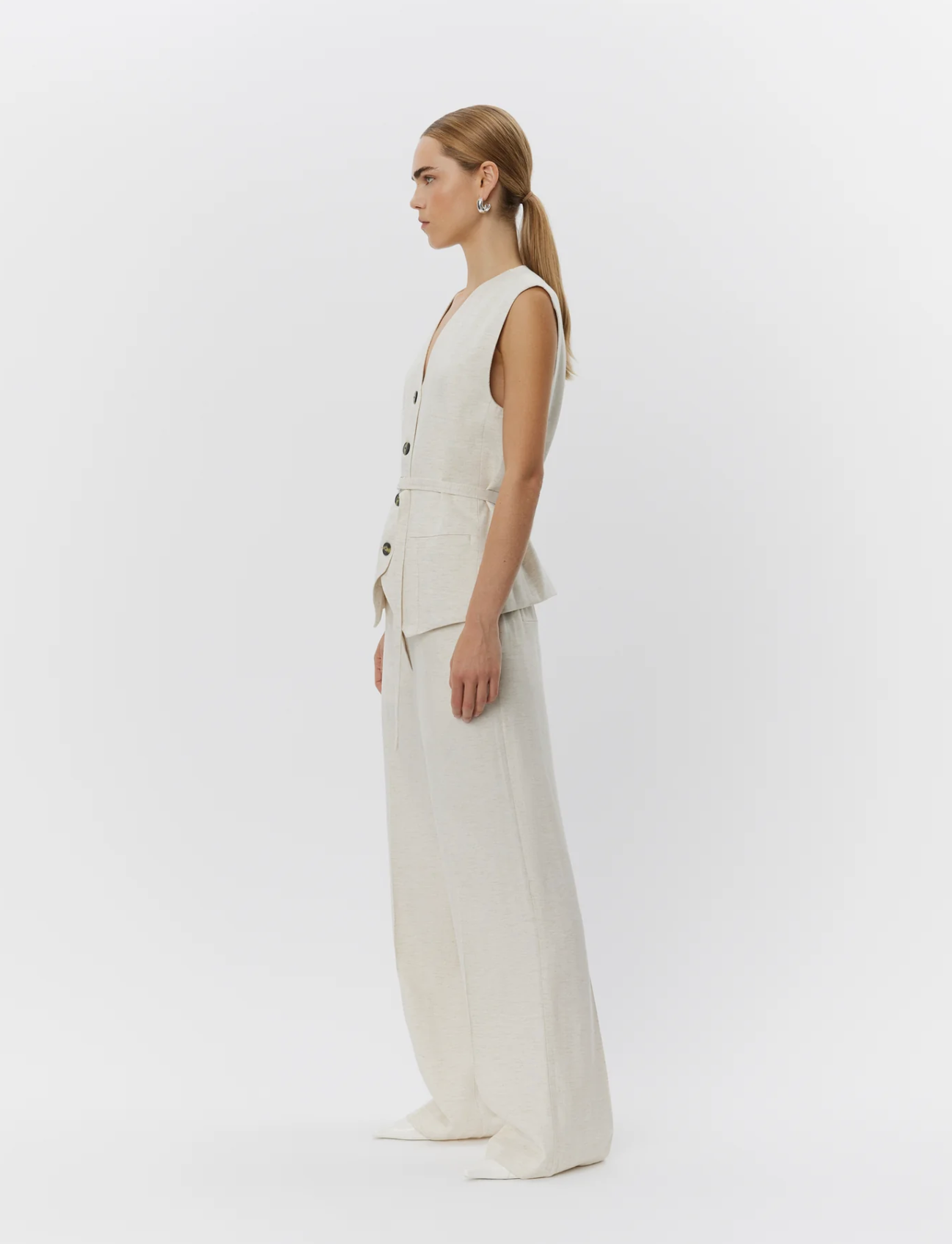 Palmer - Summer Tweed Vest Vester