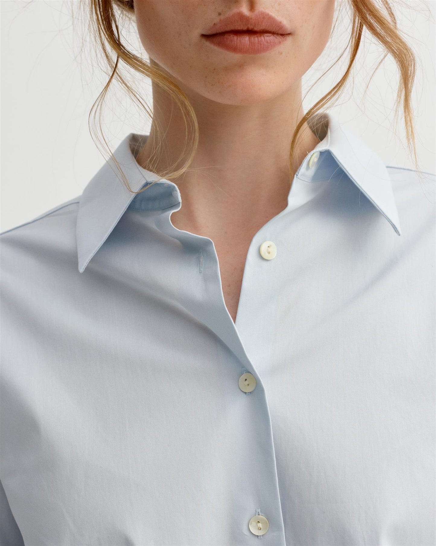 Lyon Shirt Light Blue Bluser