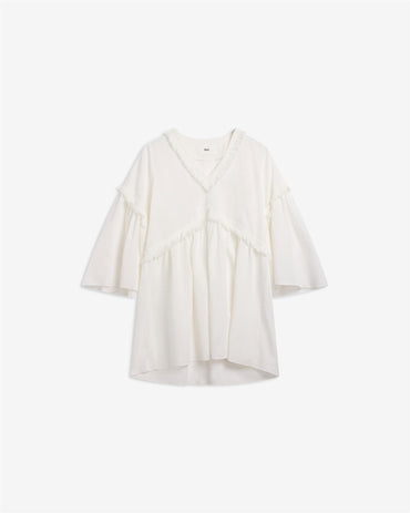 Kjoler | Eden Dress Linen White