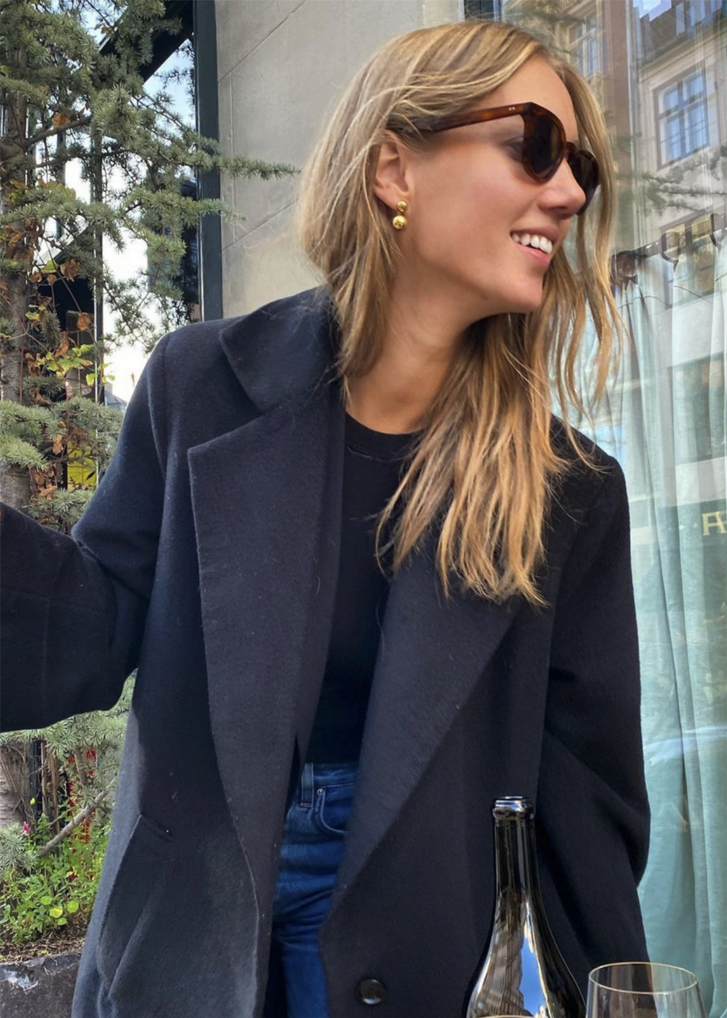 The Caroline Earring Gold Øredobber