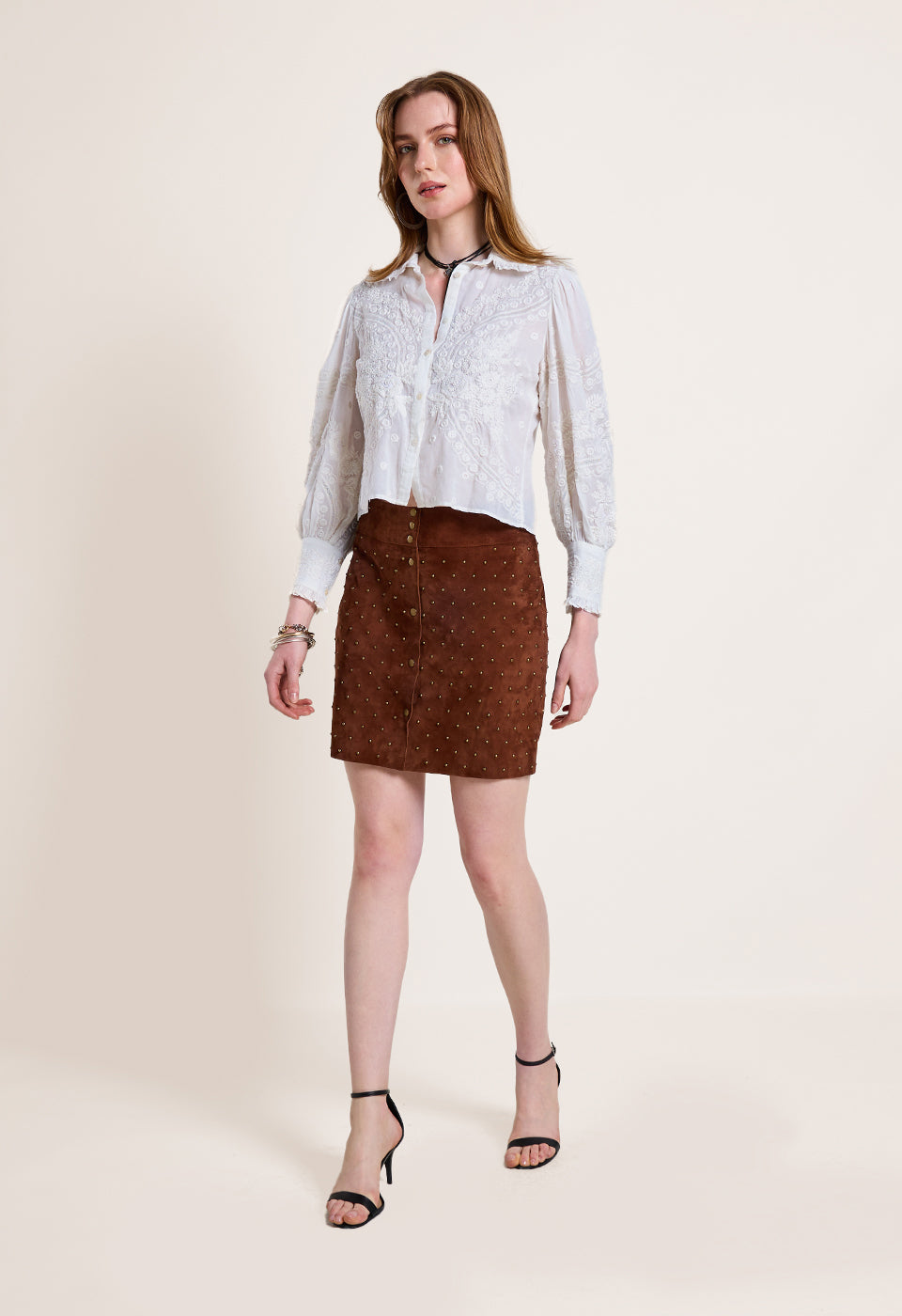 Chetna Top Simply White Bluser