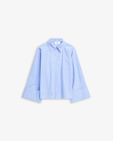 Atari Embellish Shirt Blue Stripe Bluser
