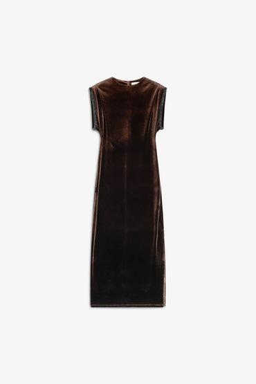 Sunset Velour Dress