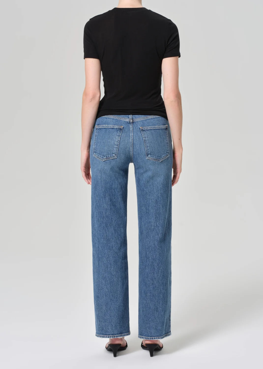 Harper Straight Jeans in Fix Bukser