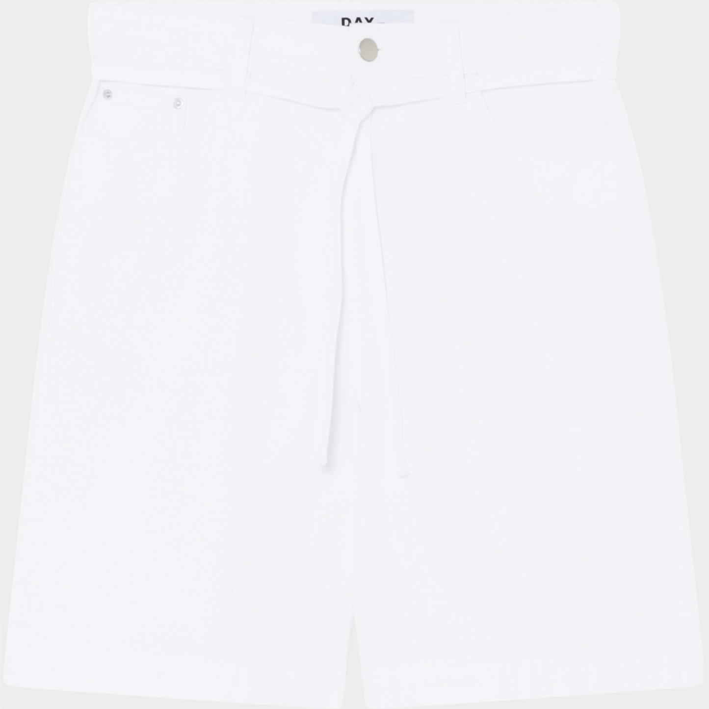 Elijah Shorts – Winter White Denim Shorts