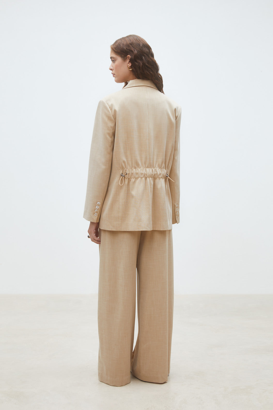 Dwen Blazer Beige Blazere
