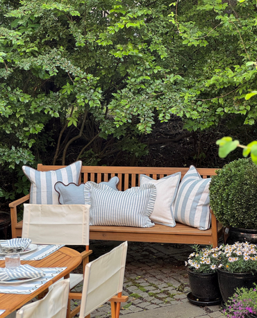 Cami Napkin 2pk Dusty Blue Kjøkken