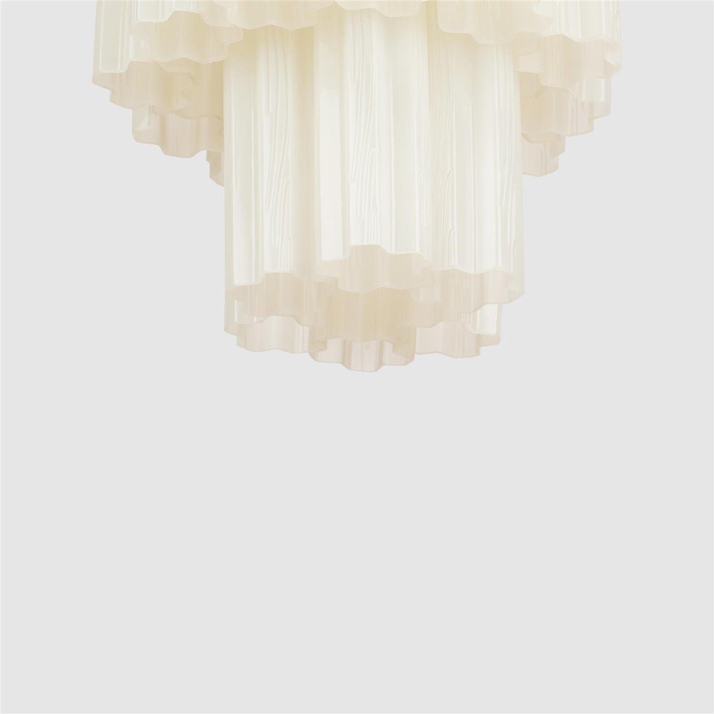 Fontaine Chandelier L White Lamper