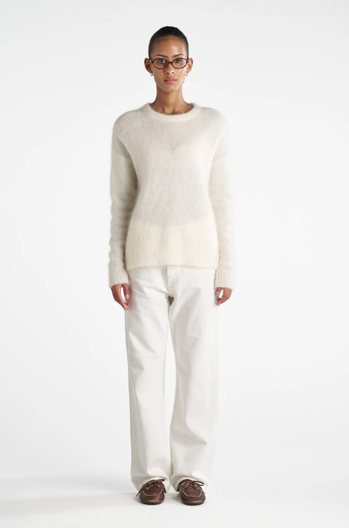 Oda Sweater Off White Gensere