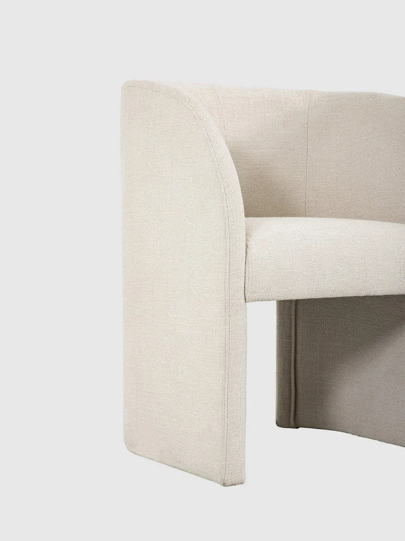 Chloé Dining Chair Cream Stoler