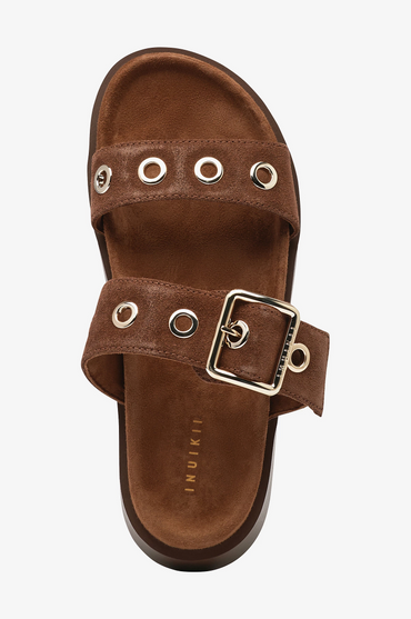 Sko | Tilda Buckle Dark Brown