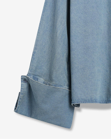 Bluser | Atari Denim Shirt Chambray Blue