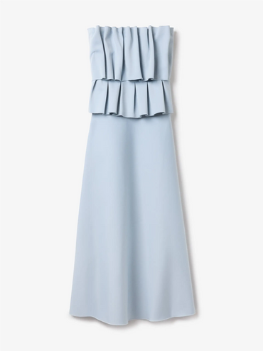 Kjoler | Sculpted Tube Dress Dove Blue