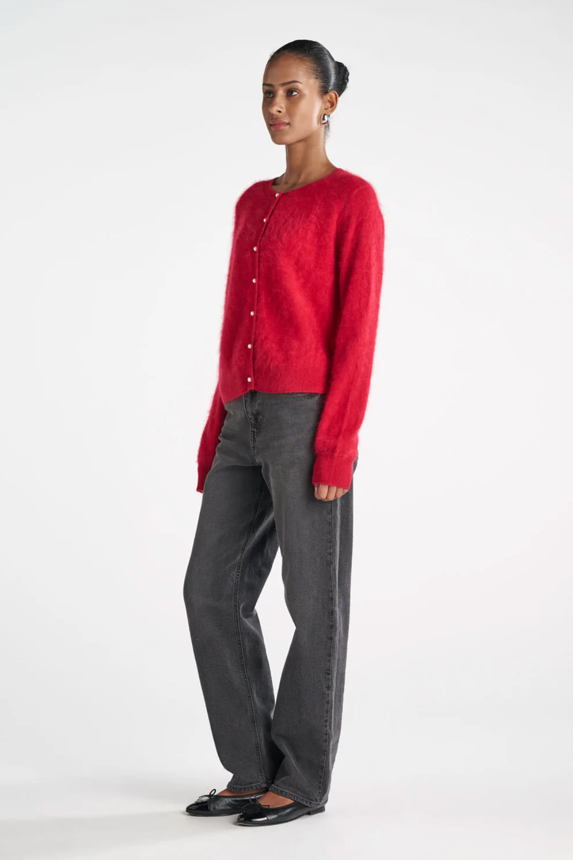 Olga Cardigan Red Cardigans