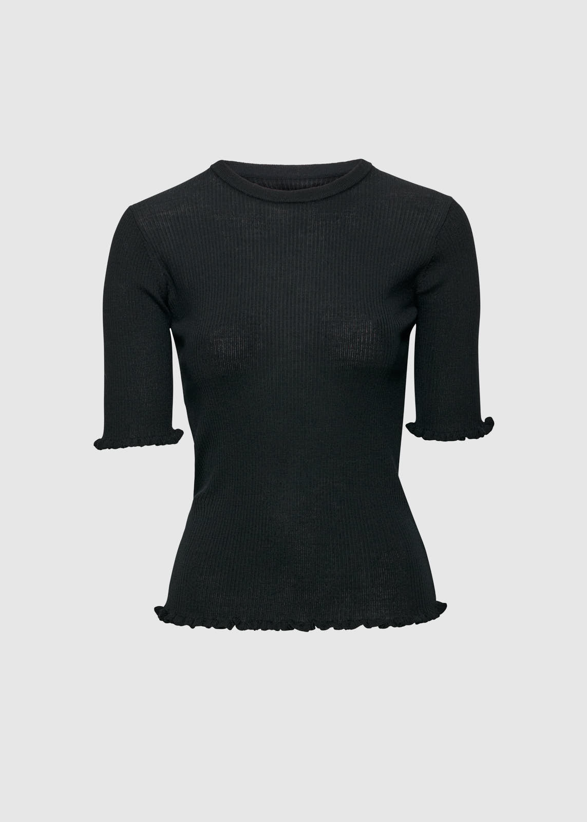 Milla Merino Knit Black T-skjorter