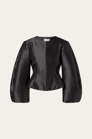 Bluser | Vendela Balloon Sleeve Blouse Black