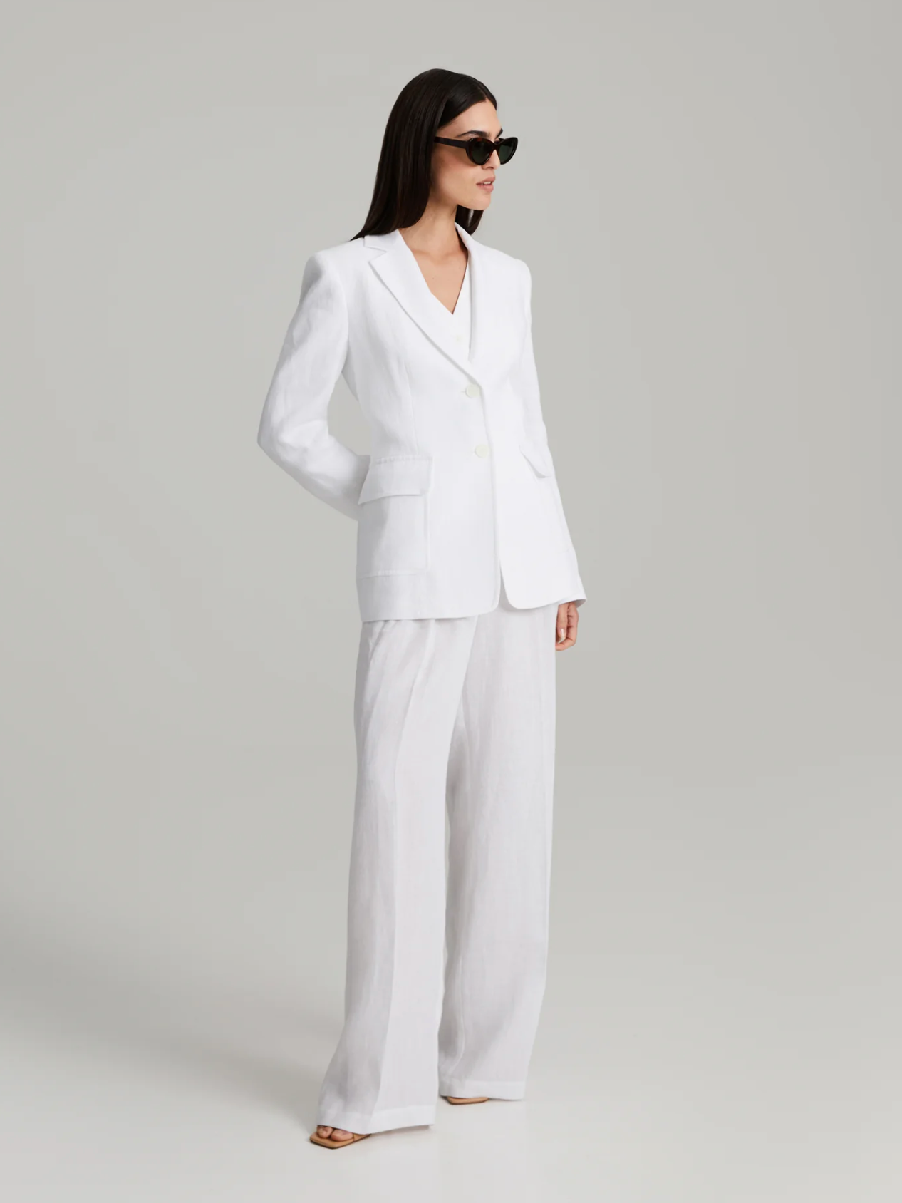 Windy Blazer White Blazere