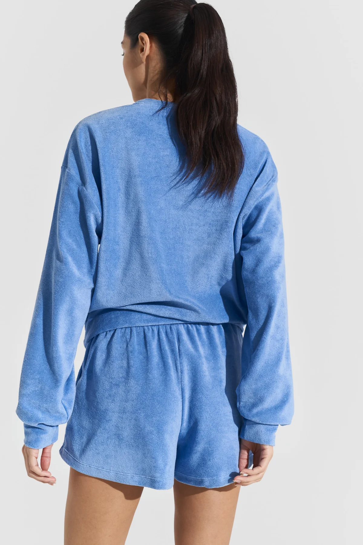 Terry Shorts Sky Blue