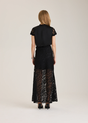Sagerv Skirt Black Skjørt
