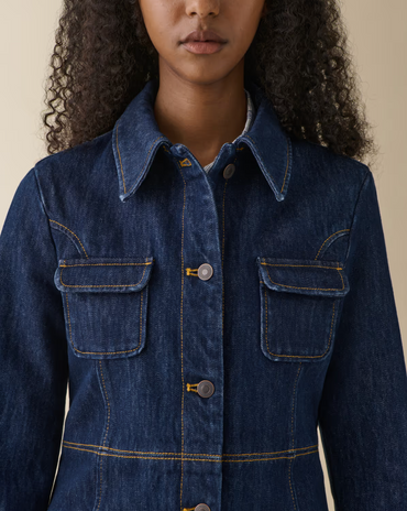 Agnes Jacket Rinse Indigo Jakker